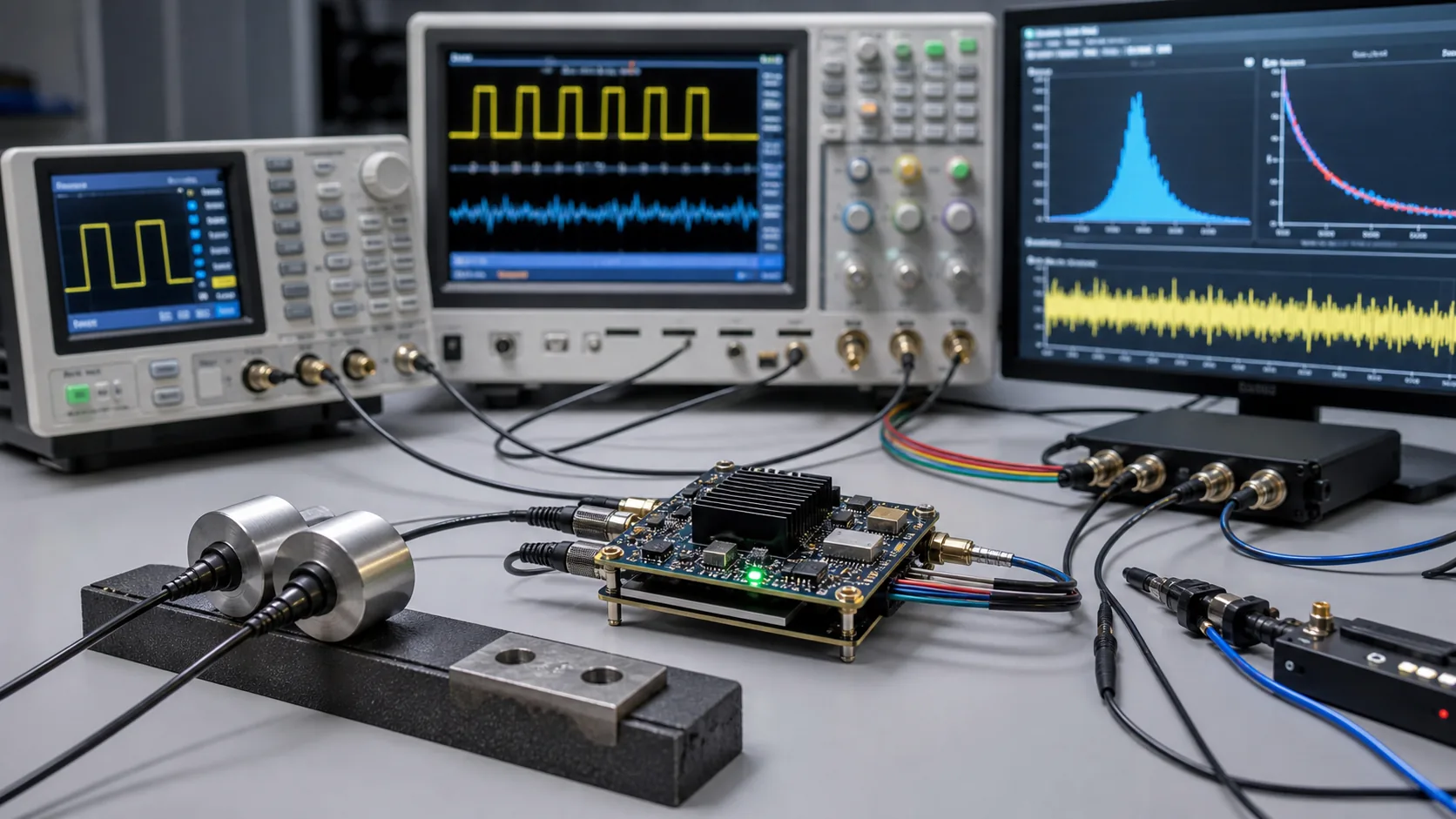 FPGA TDC timing module application image
